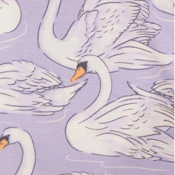 In My Sundays Swan Long Pajama Set - L - Picture 4 of 6